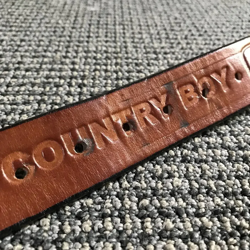 John Deere Leather Belt “Kline”‎